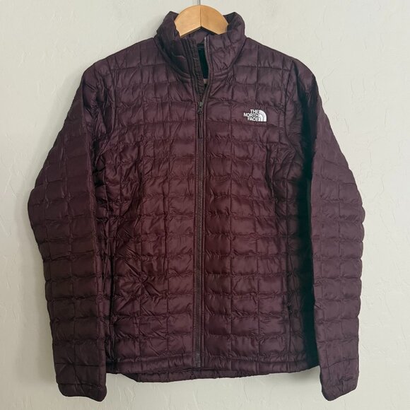 The North Face Thermoball Eco Insulated Jacket Women's Size S Maroon - Picture 2 of 14